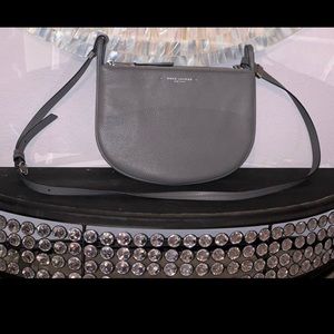 NWT Marc Jacobs gray crossbody handbag